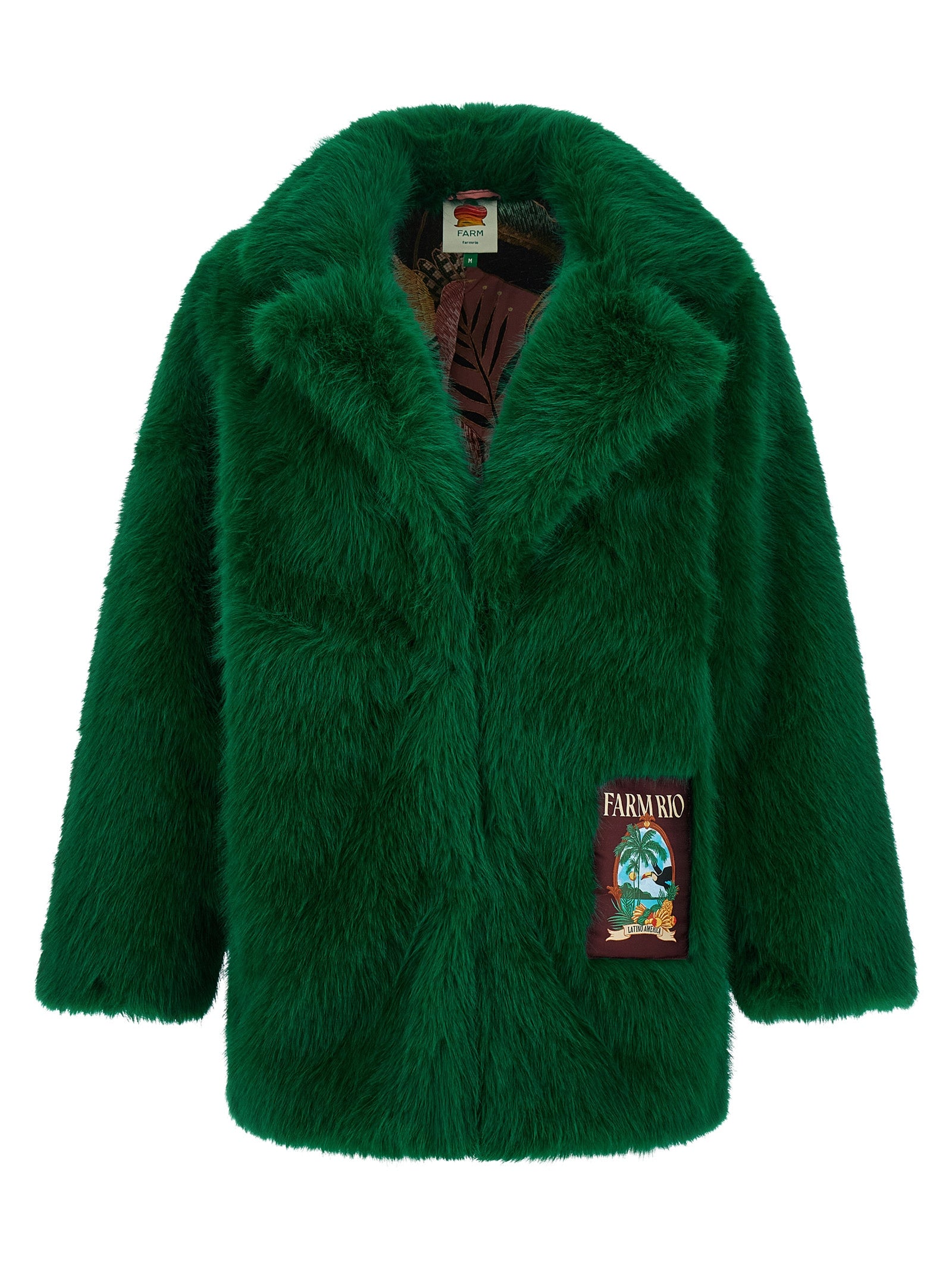 FARM RIO Bicolor Polyester Coat