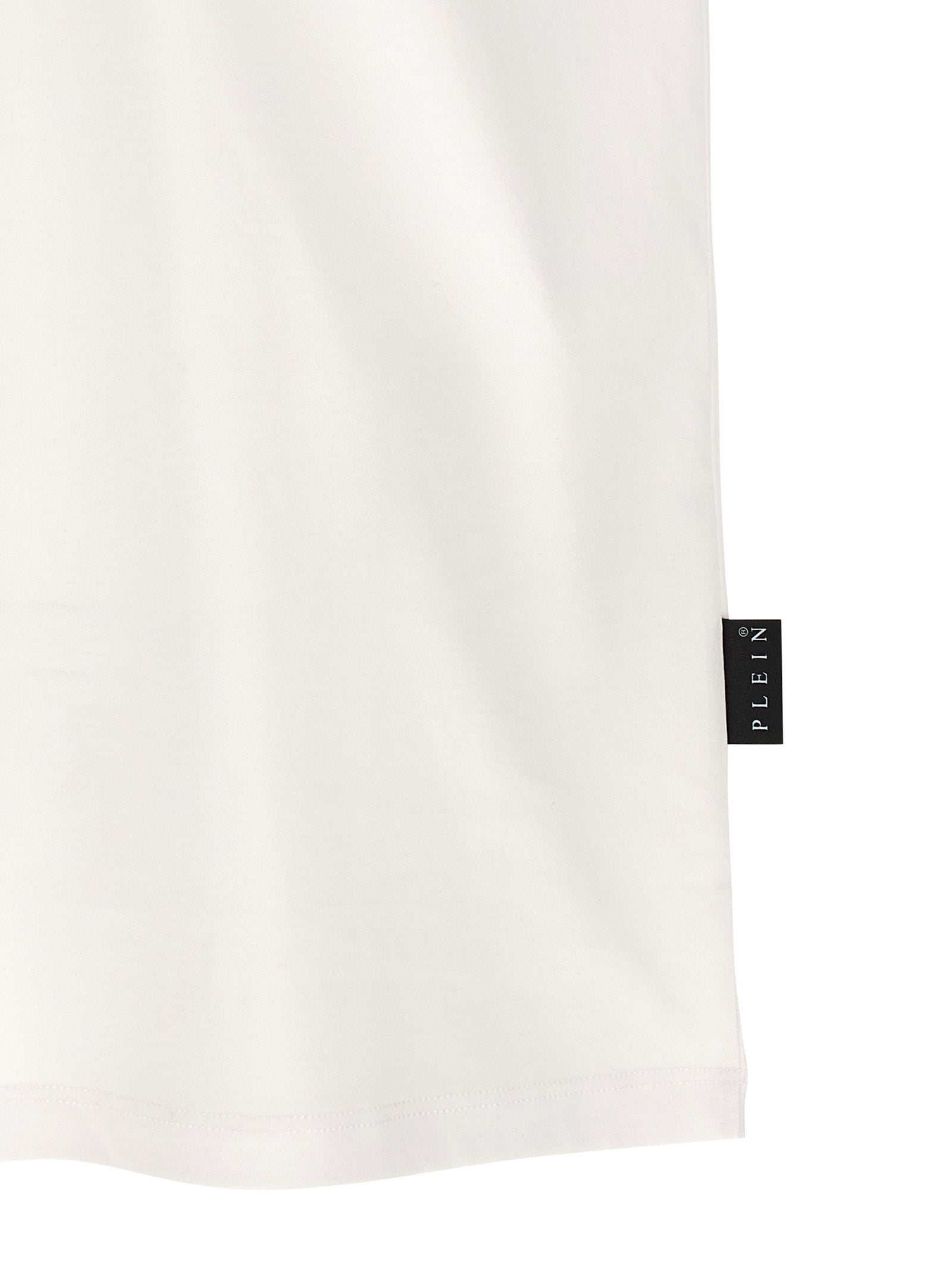 Philipp Plein White Cotton T-Shirt