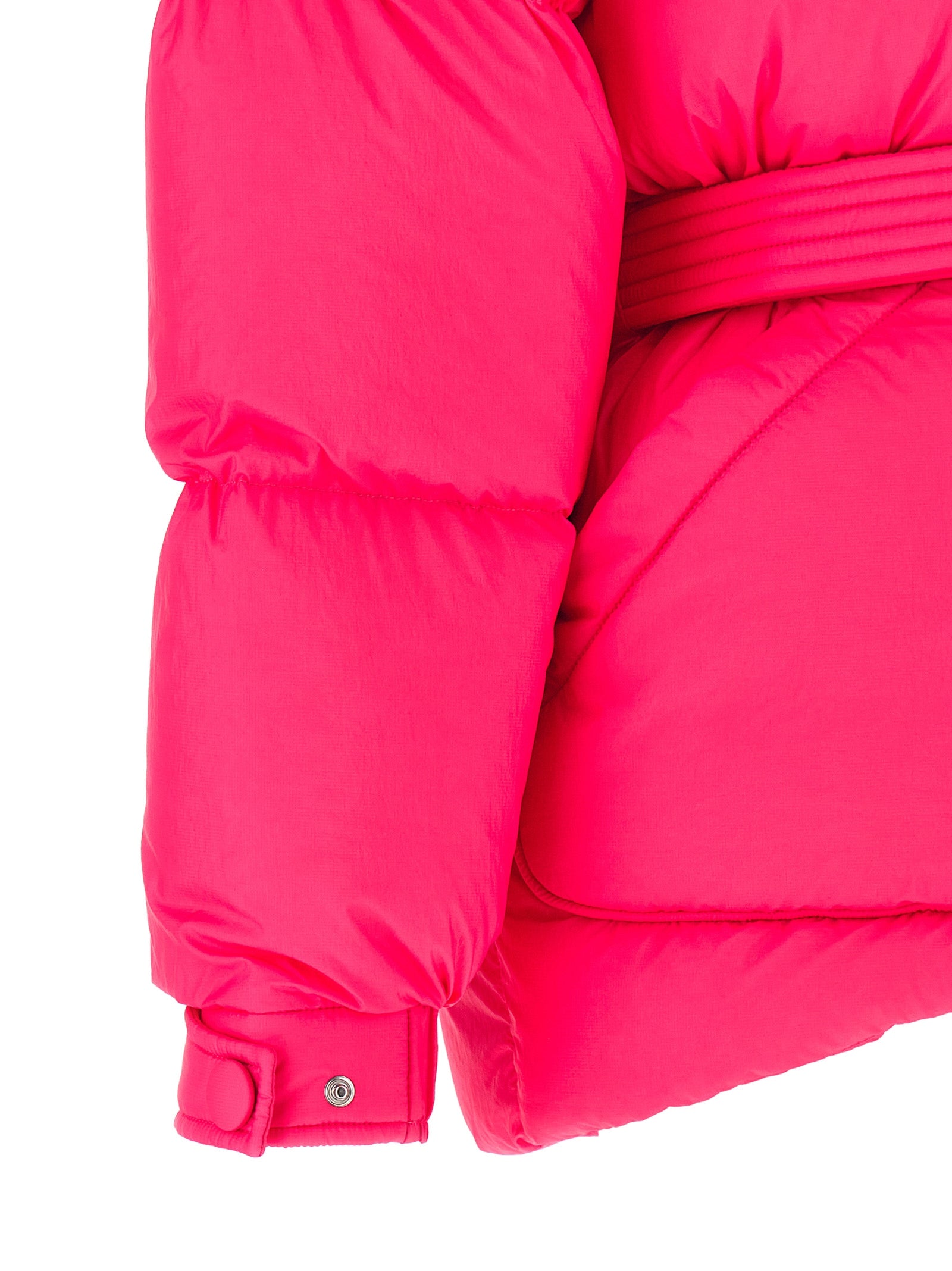 IENKI IENKI Fuchsia Nylon Full-Length Jacket