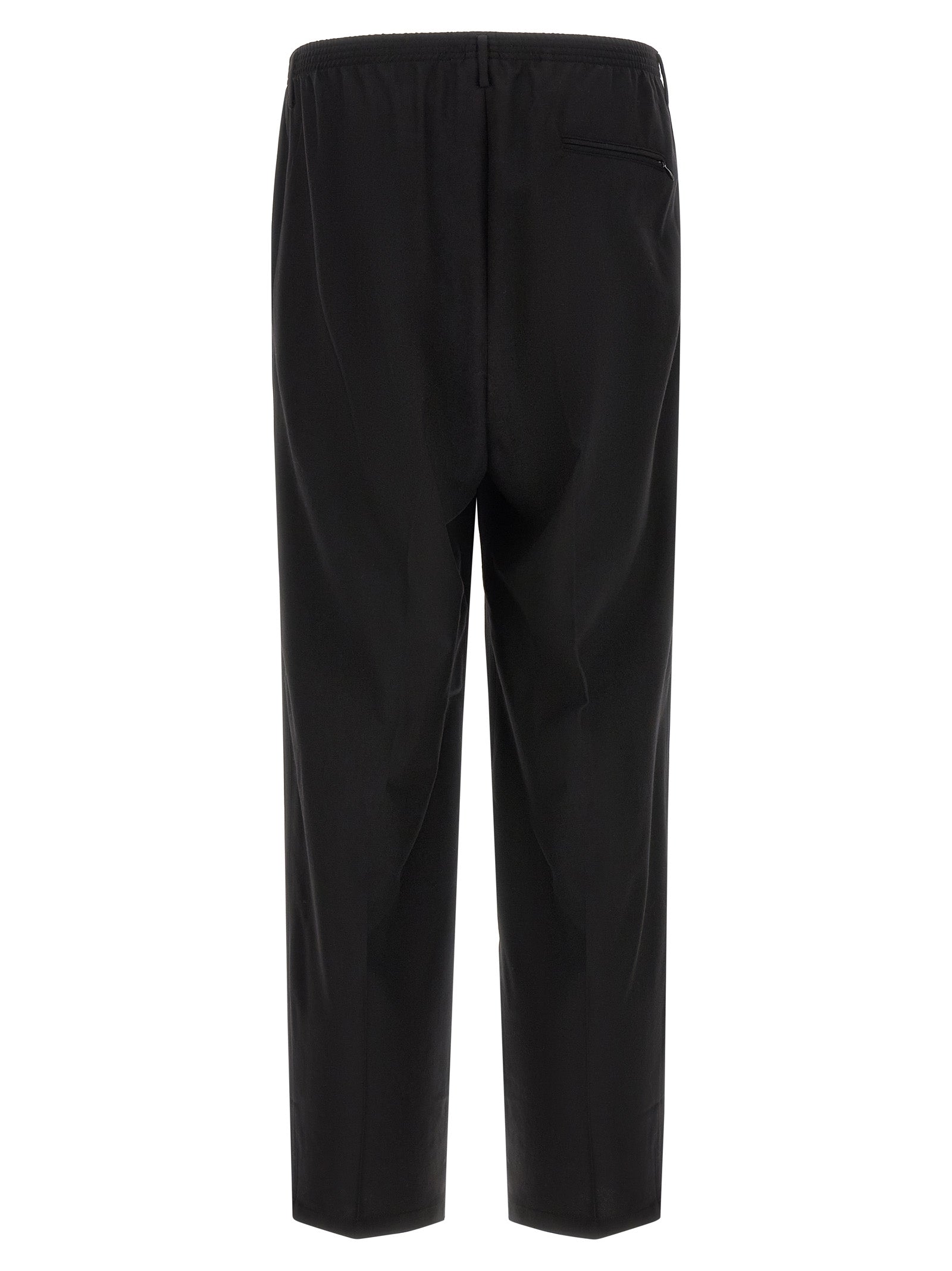 CELLAR DOOR Black Virgin Wool Dress Pants