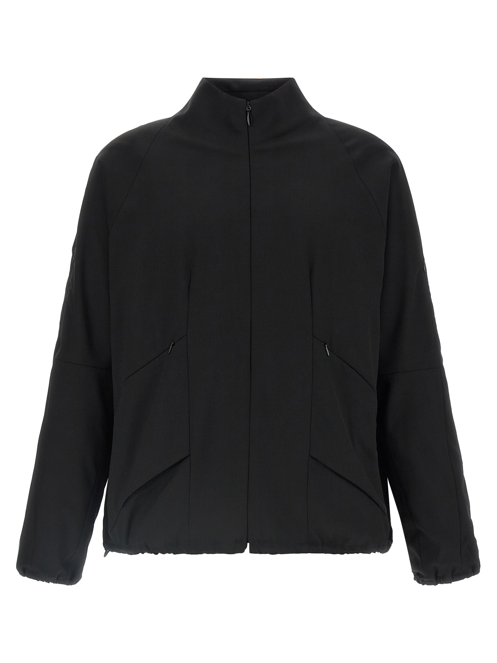 Kiko Kostadinov Black Virgin Wool Full-Length Jacket