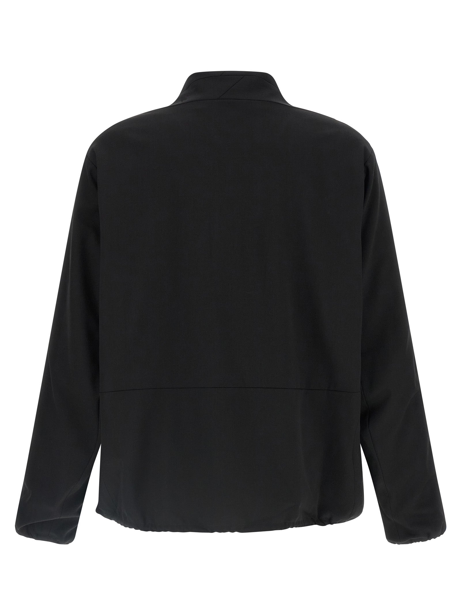Kiko Kostadinov Black Virgin Wool Full-Length Jacket