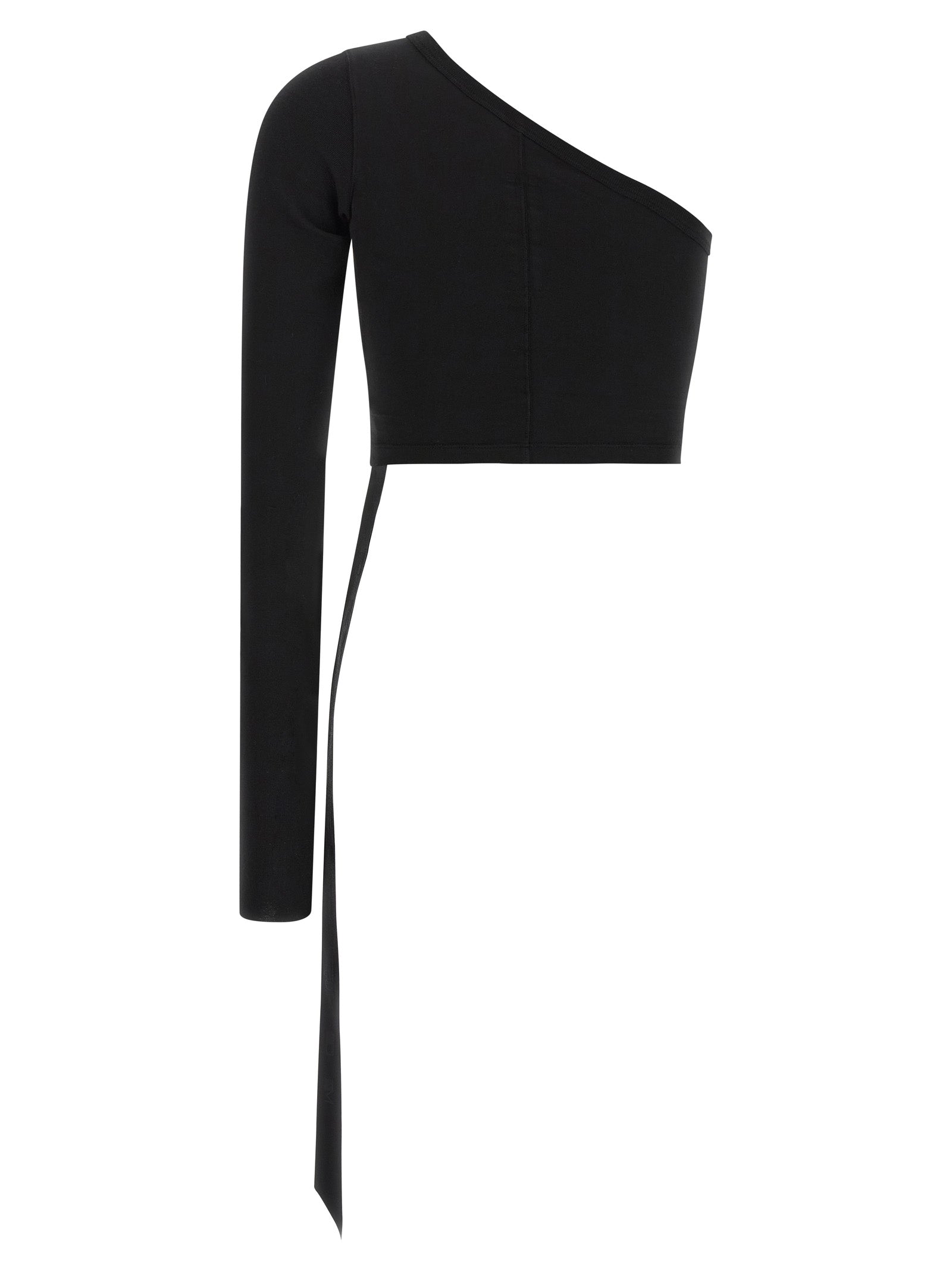 DRKSHDW Black Cotton Blouse