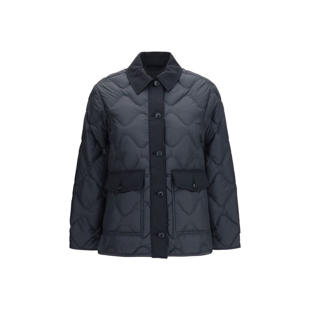Woolrich Gray Polyester Shell Jacket