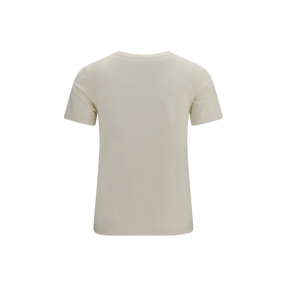 Maison Kitsuné Beige Cotton T-Shirt