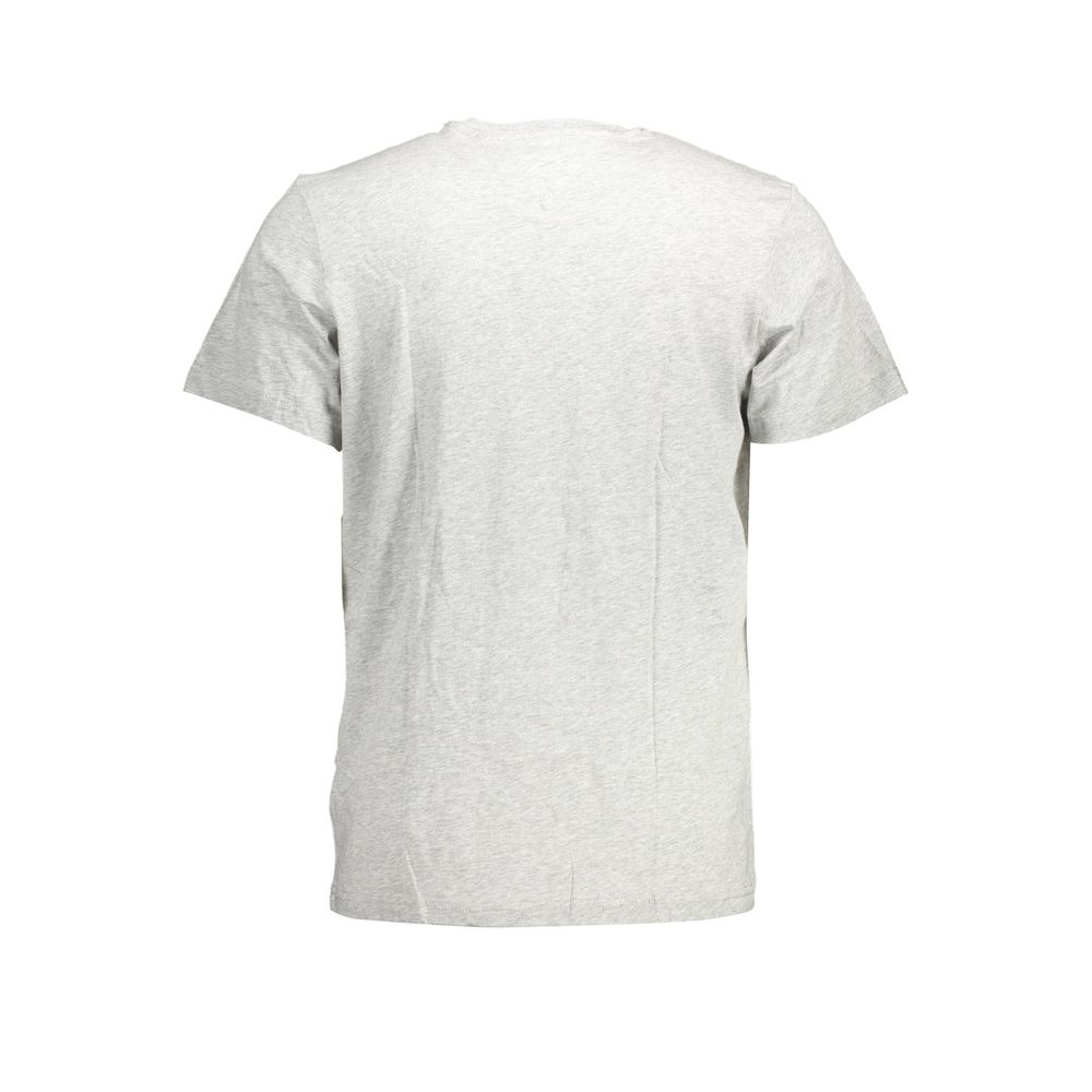 Tommy Hilfiger Grigio Organic Cotton Mens T-Shirt