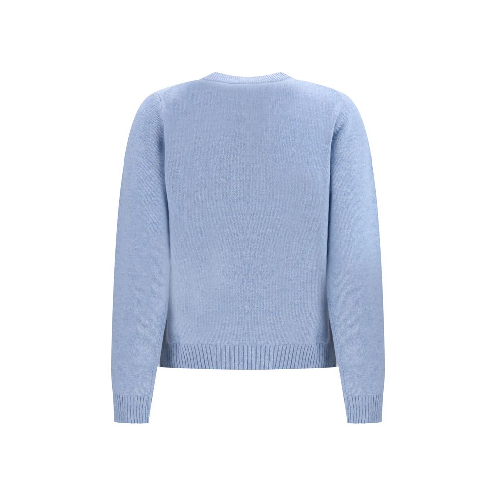 Ganni Blue Wool Oves Aries Sweatshirt