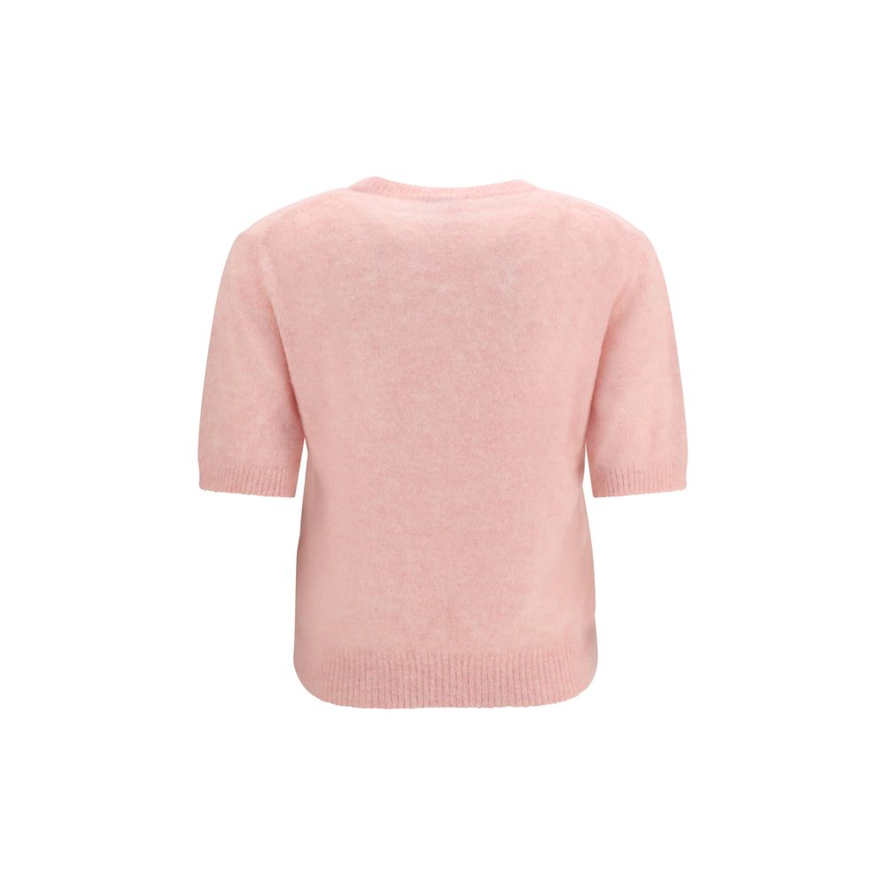 Ganni Multicolor Alpaca Vicugna Pacos T-Shirt