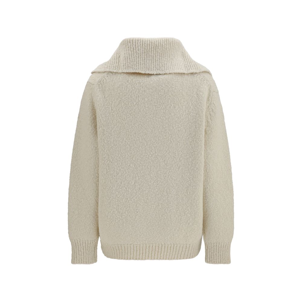 Malo Beige Cashmere Sweatshirt
