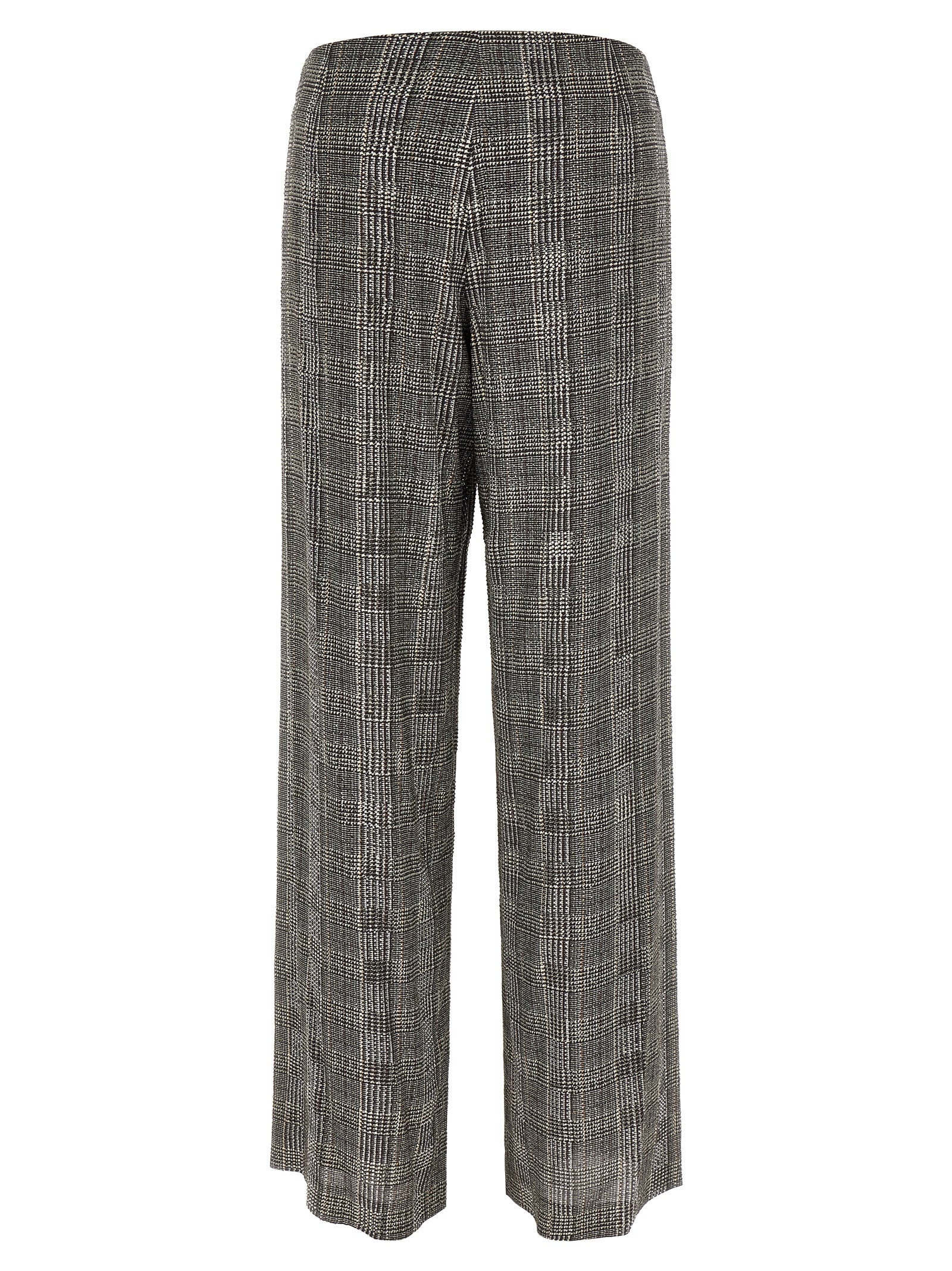 Ermanno Scervino Gray Viscose Casual Pants