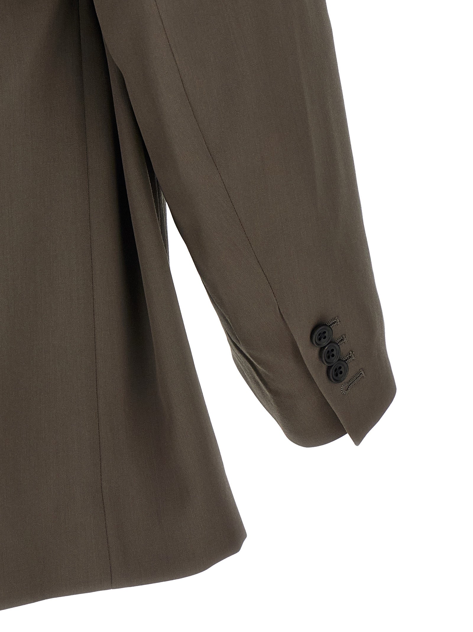 SSSTEIN Brown Wool Blazer
