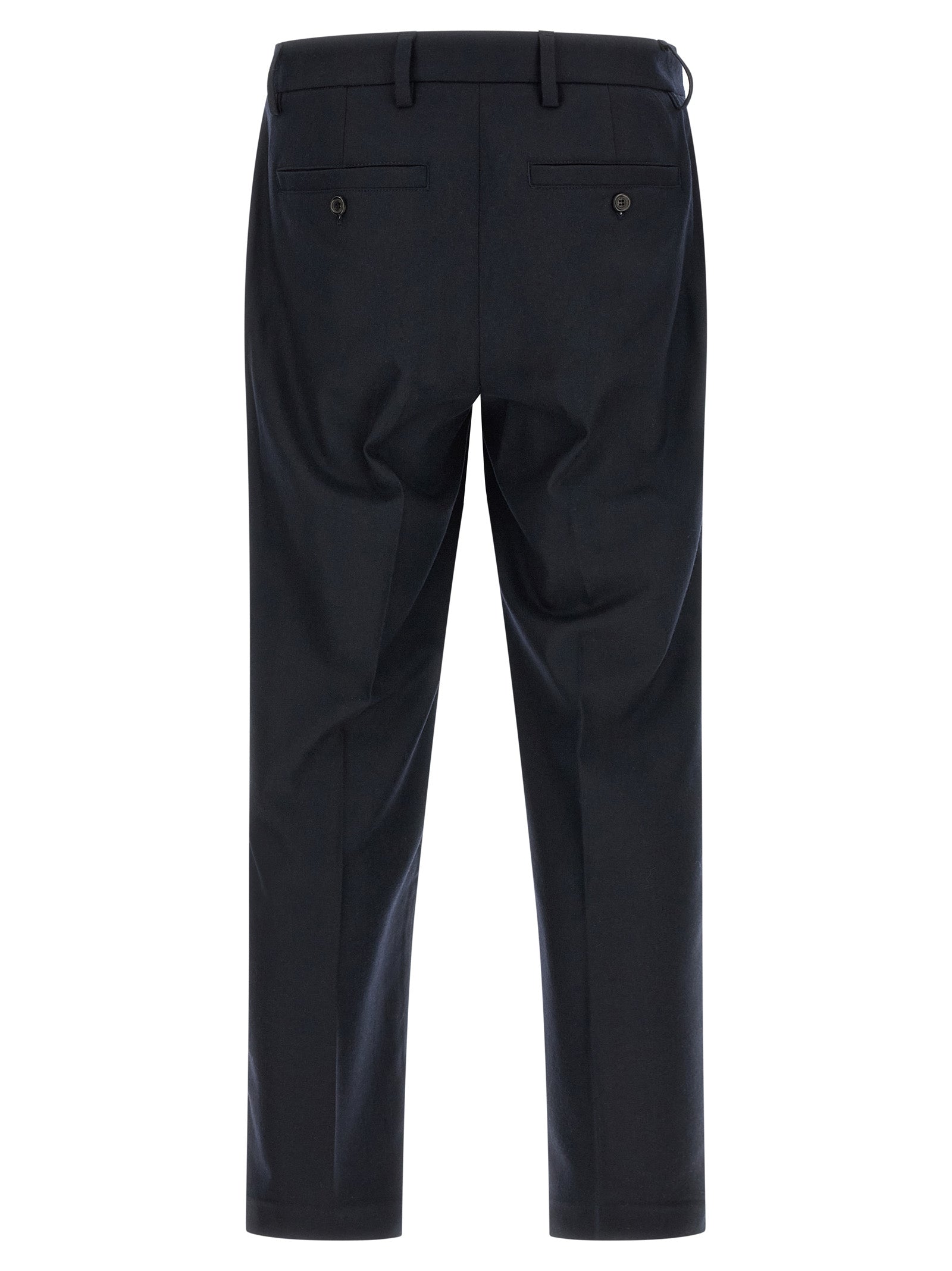 Department 5 Blue Wool Casual Pants