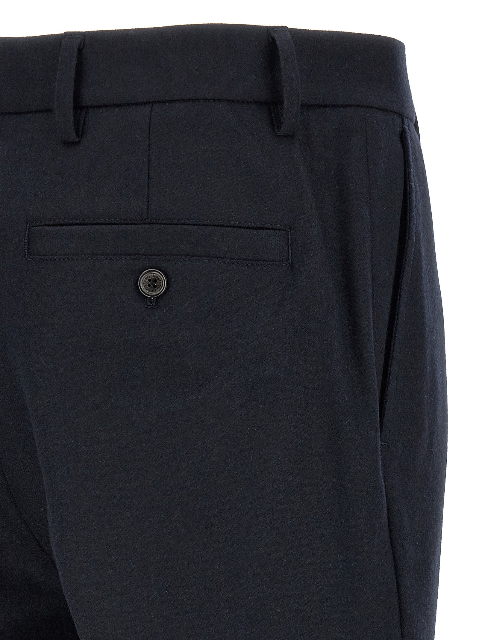Department 5 Blue Wool Casual Pants