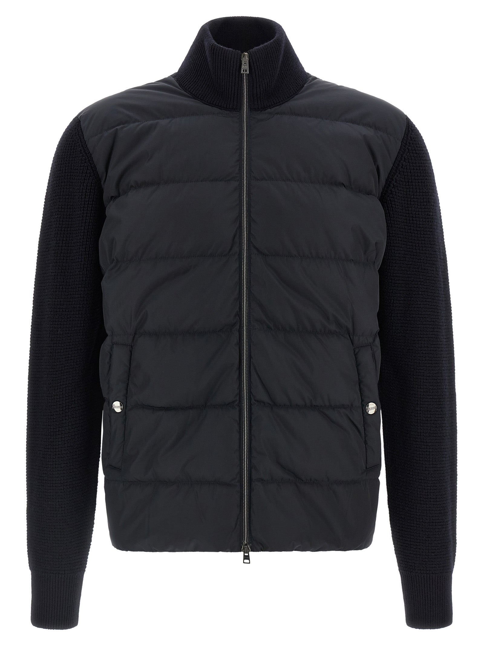 Herno Blue Wool Jacket