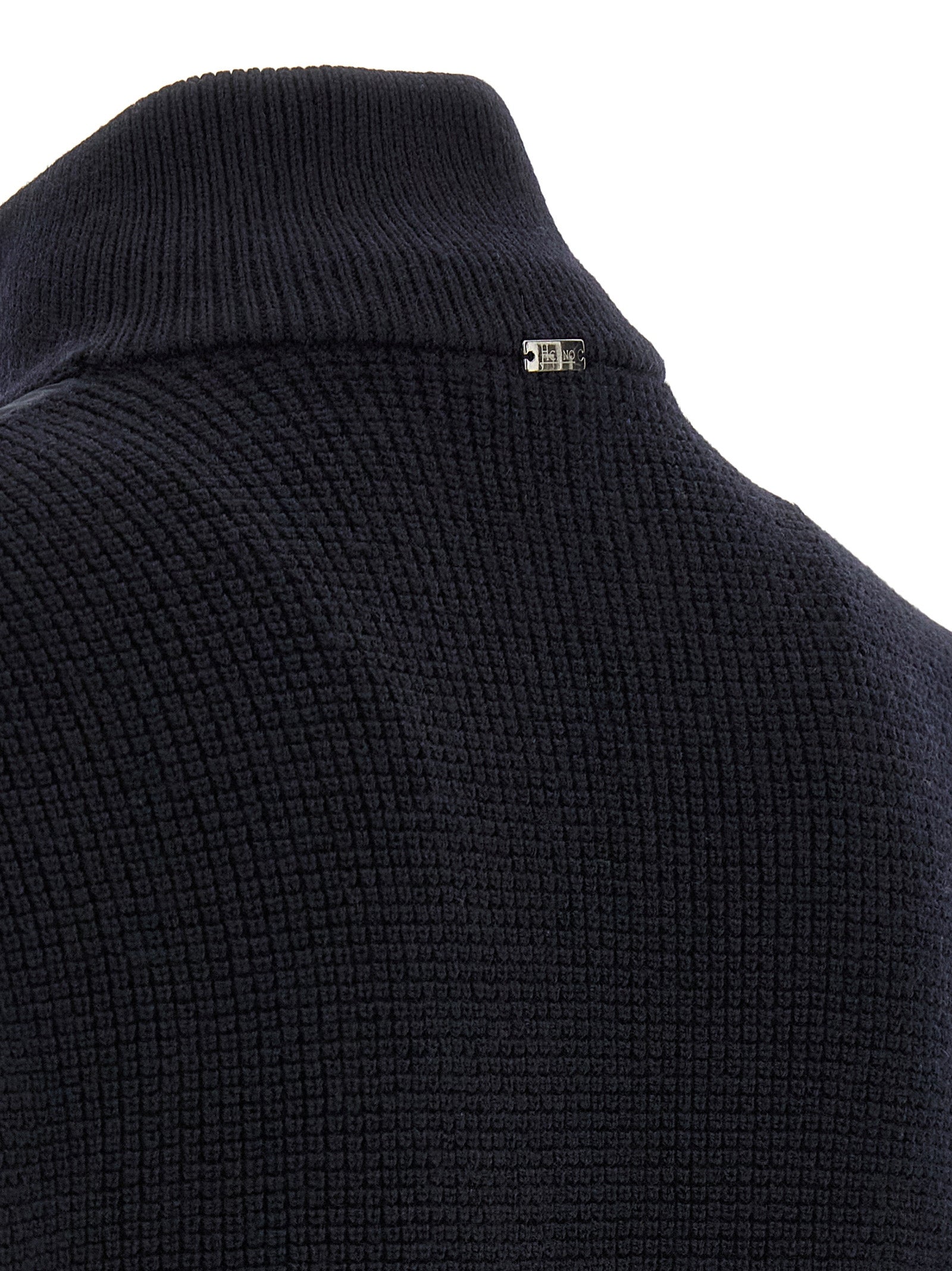Herno Blue Wool Jacket