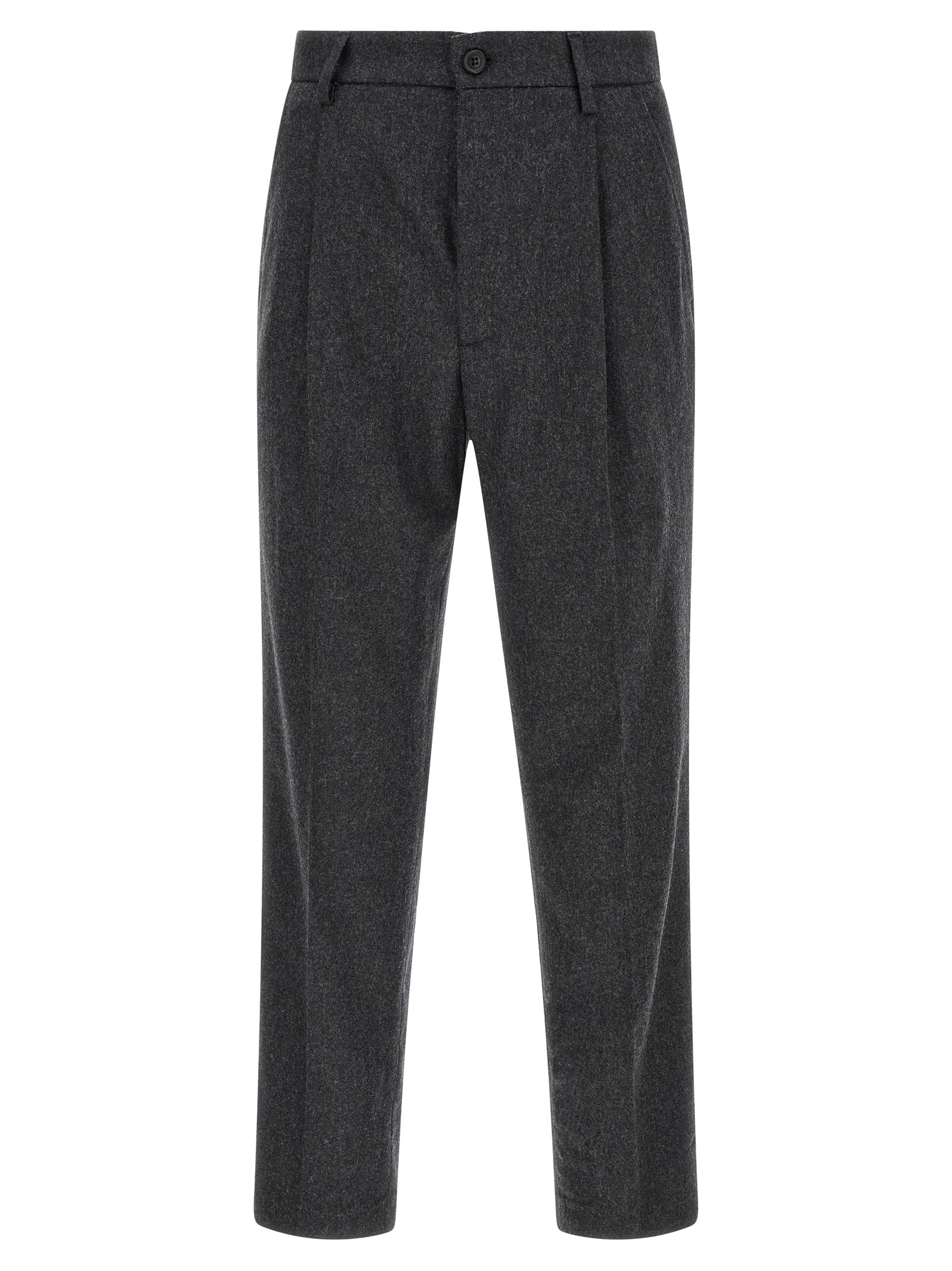 Department 5 Gray Wool Casual Pants