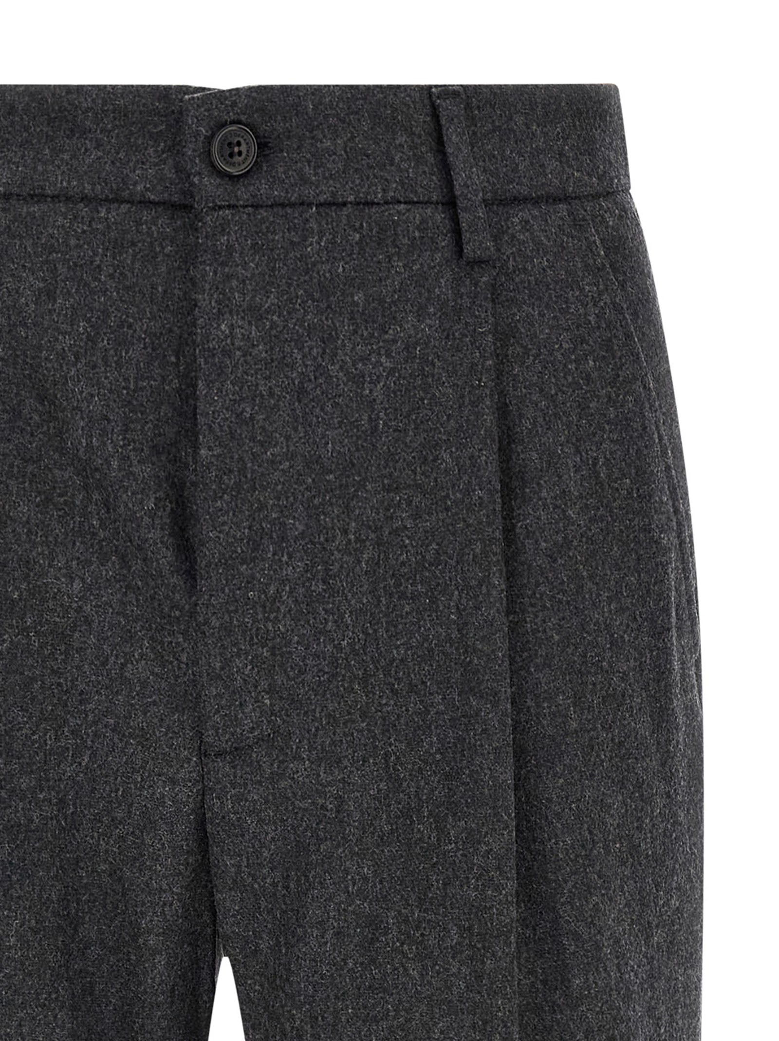 Department 5 Gray Wool Casual Pants