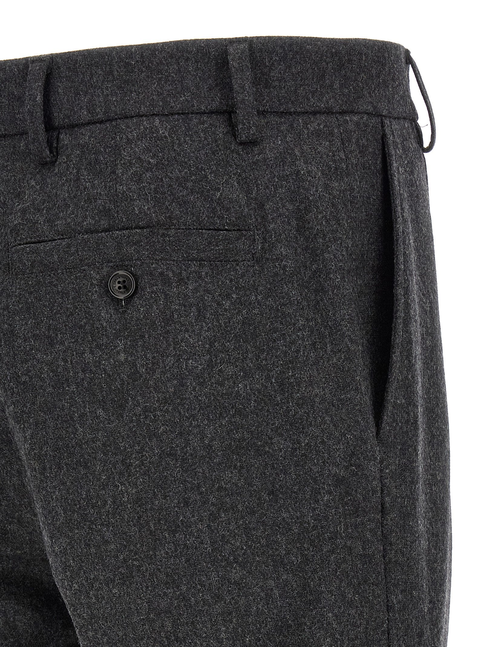 Department 5 Gray Wool Casual Pants