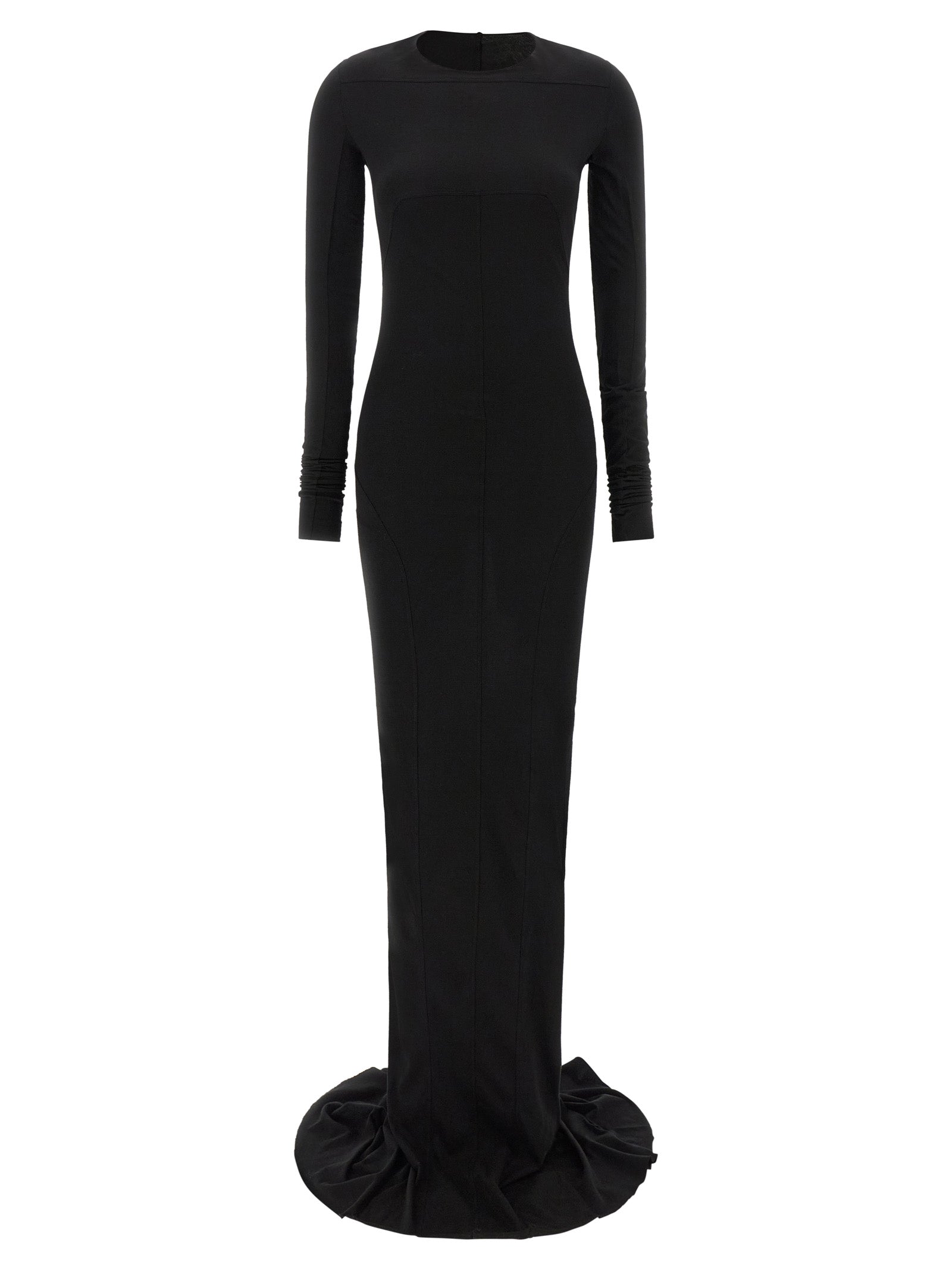 DRKSHDW Black Cotton Long Dress