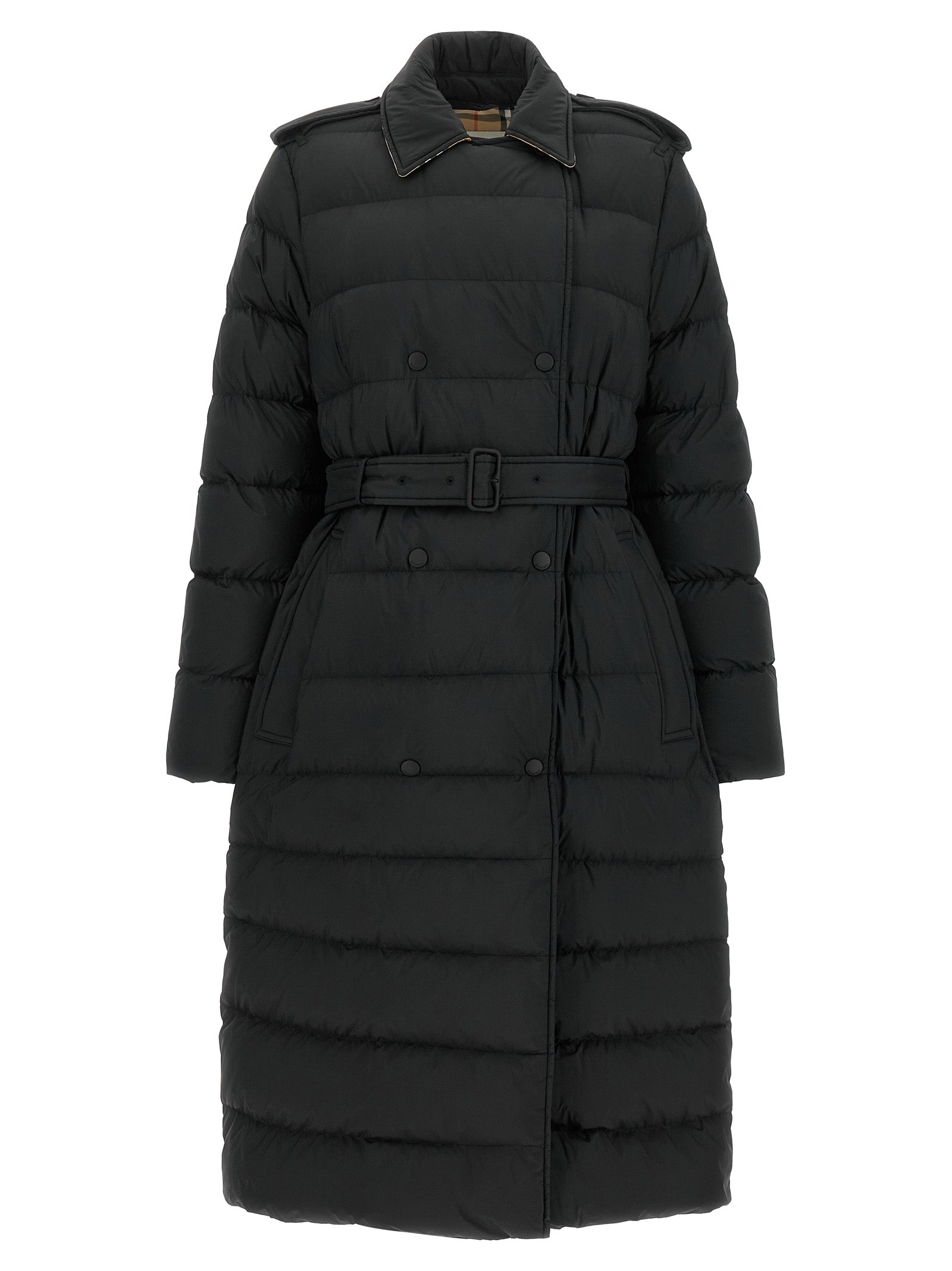 Burberry Black Polyamide Coat
