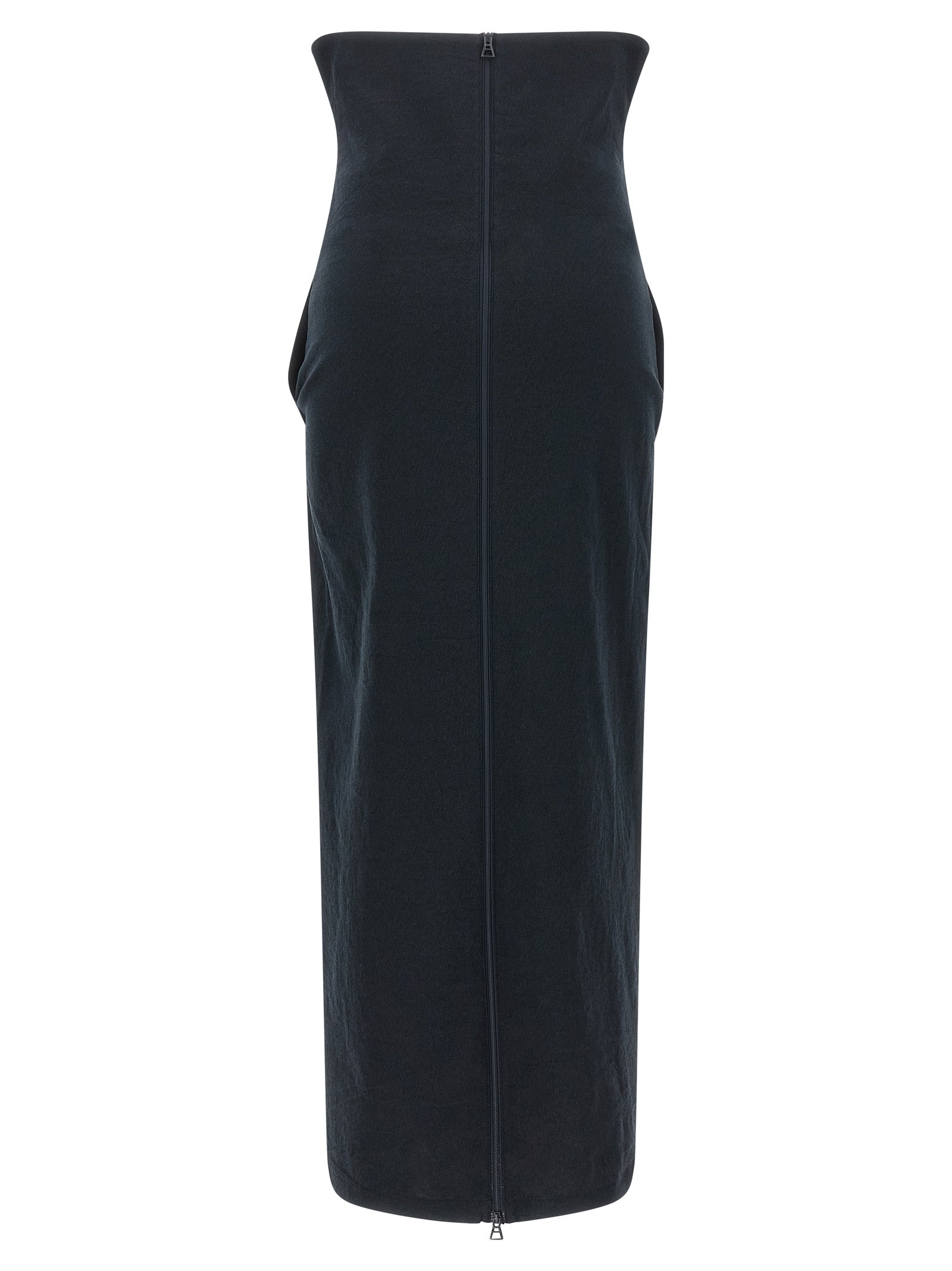 Issey Miyake Black Paper Mini Skirt