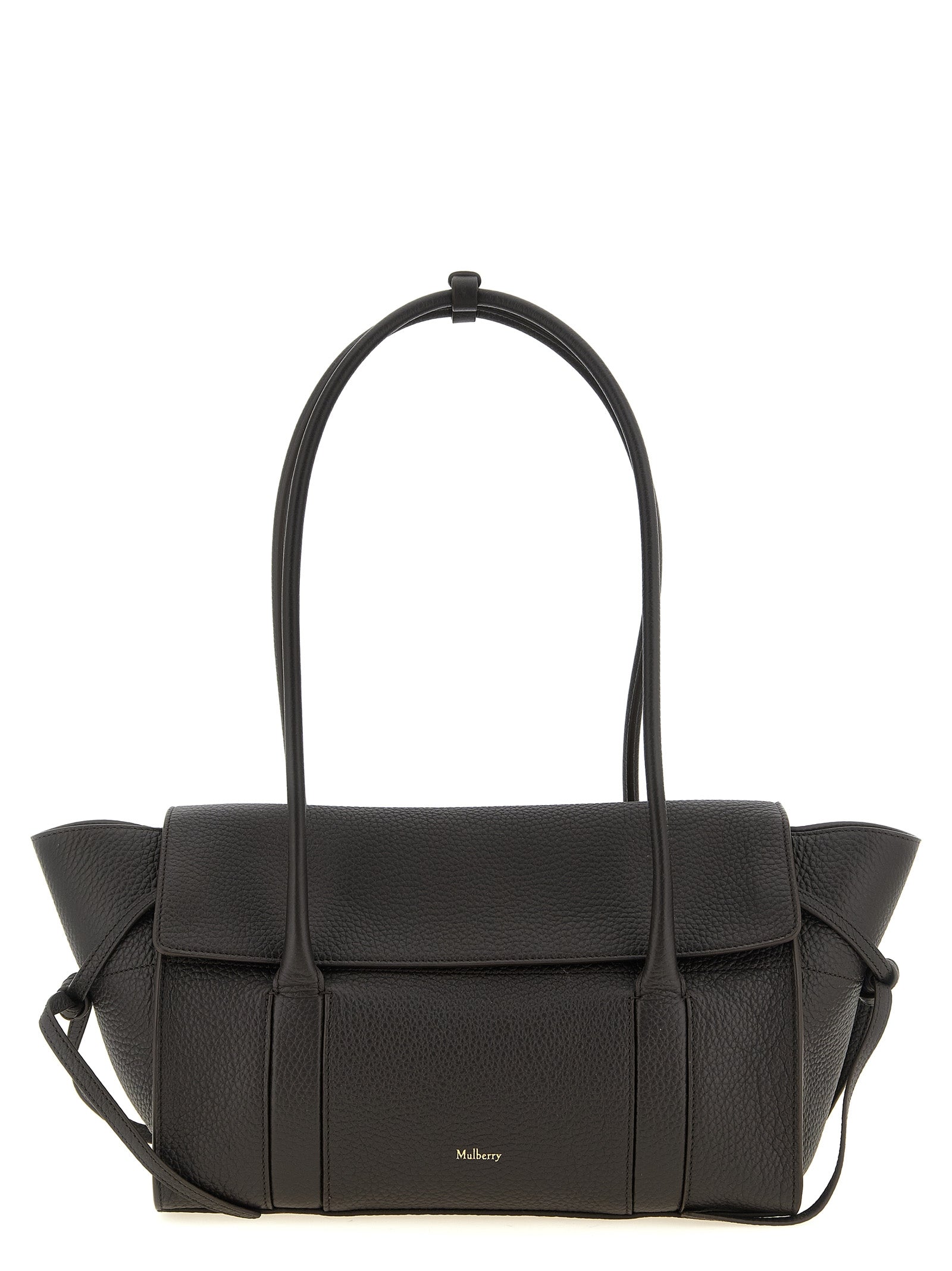 Mulberry Black Calfskin Shoulder Bag