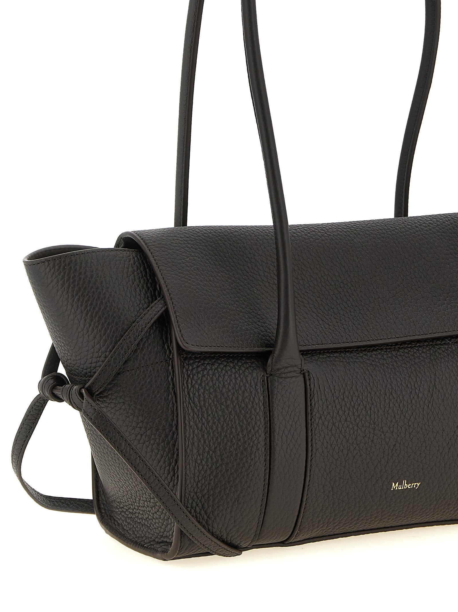 Mulberry Black Calfskin Shoulder Bag