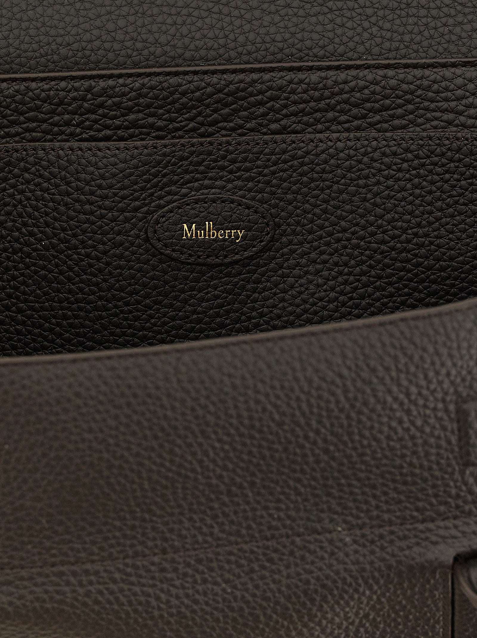 Mulberry Black Calfskin Shoulder Bag