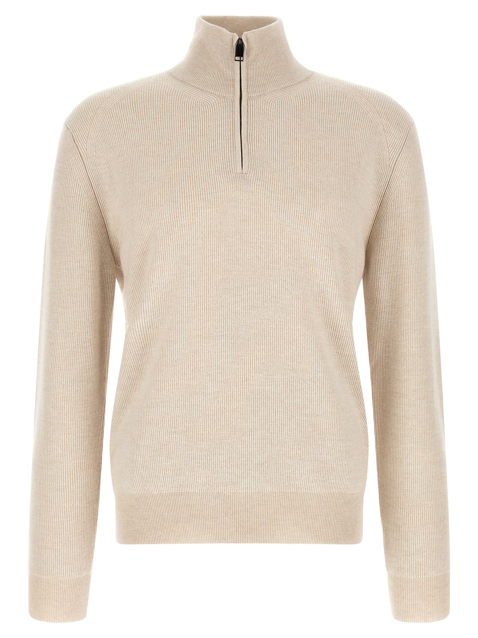 Brioni Beige Cashmere Sweatshirt