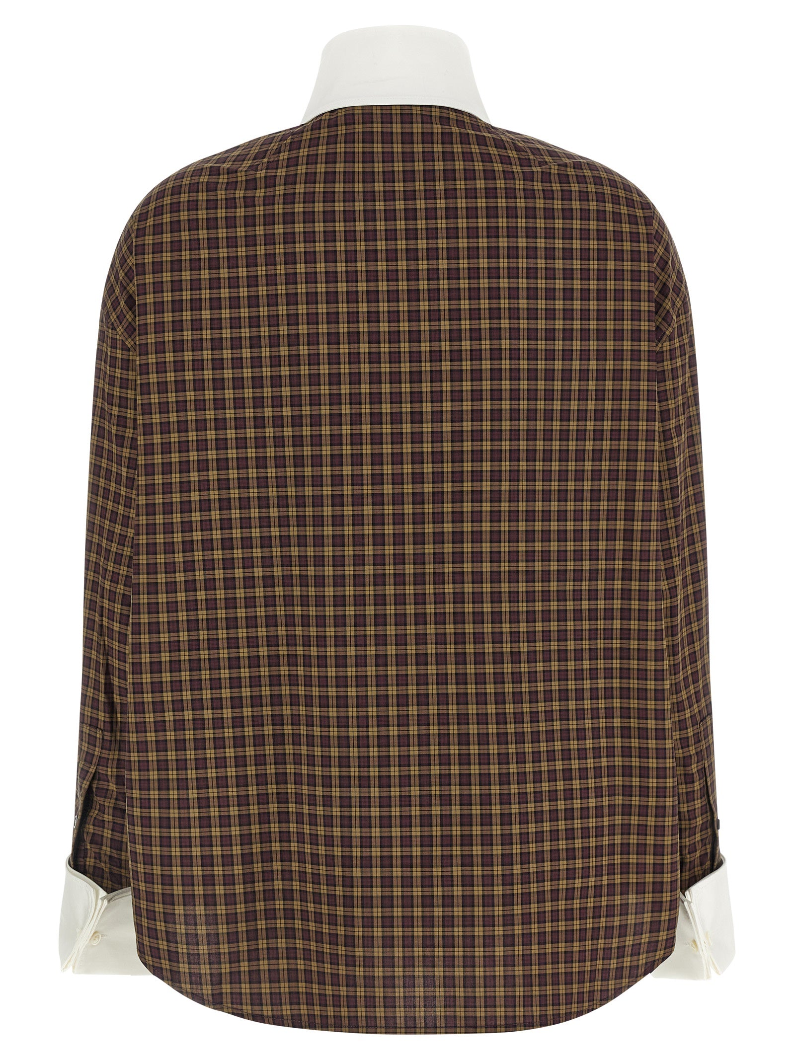 Marni Brown Cotton Blouse