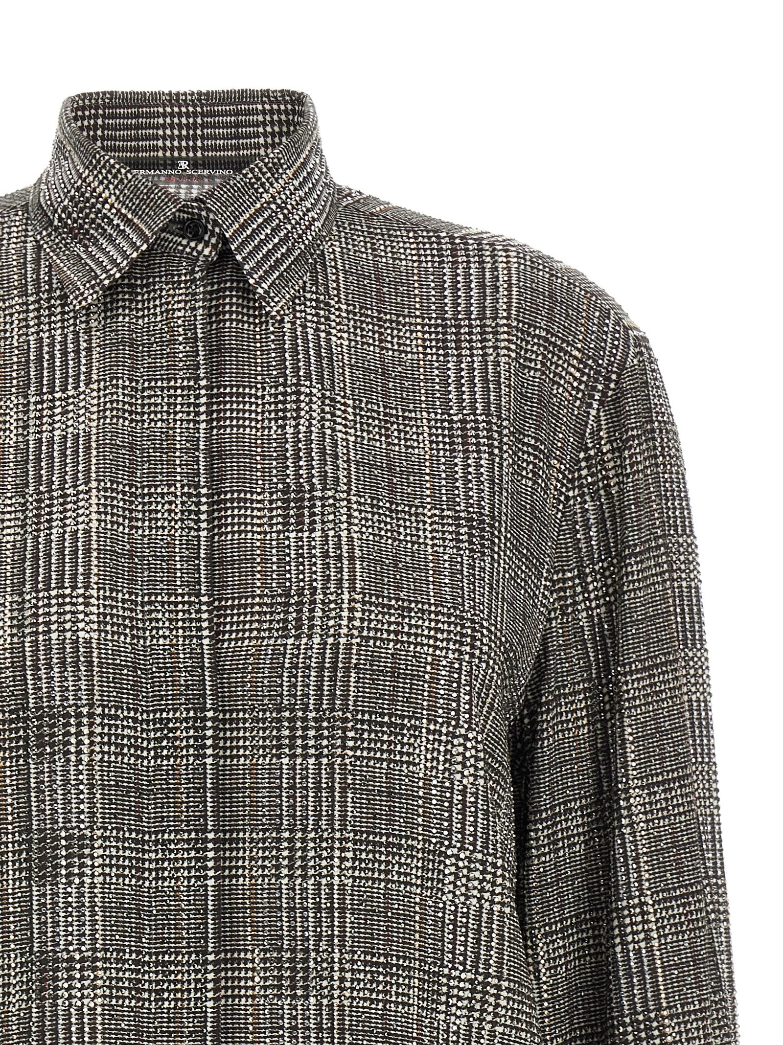 Ermanno Scervino Gray Viscose Blouse