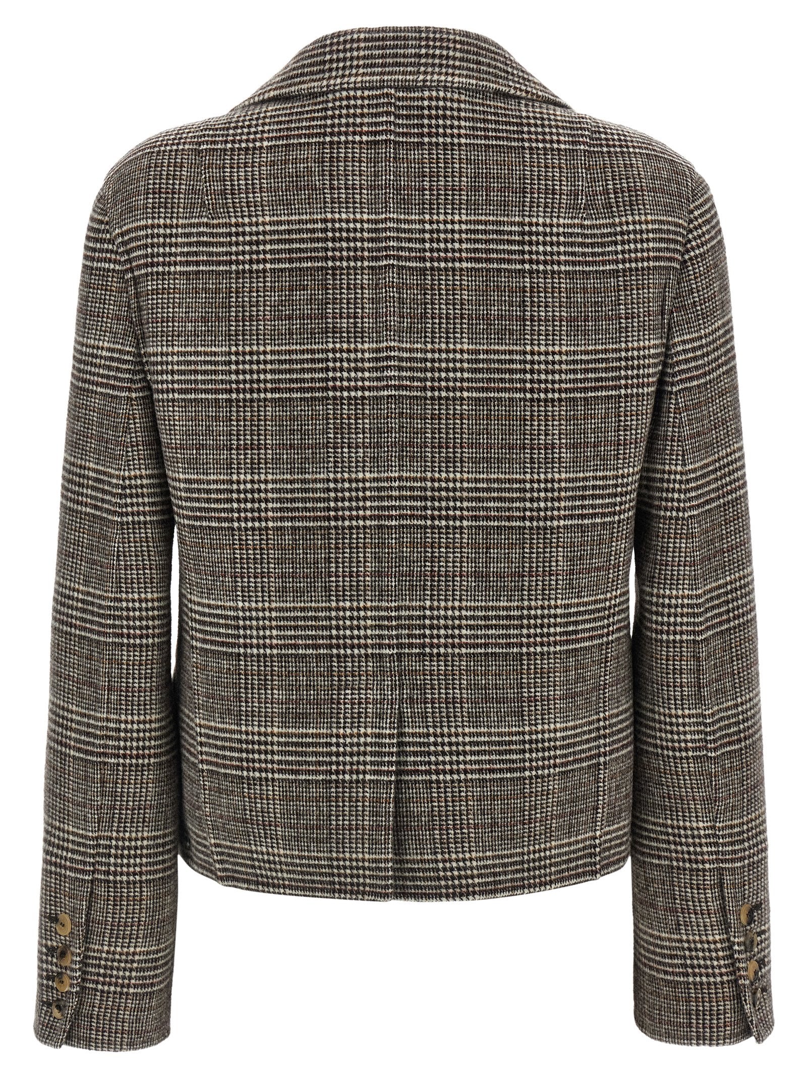 Ermanno Scervino Multicolor Virgin Wool Blazer