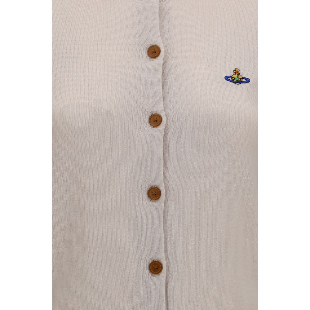 Vivienne Westwood Beige Wool Oves Aries Cardigan