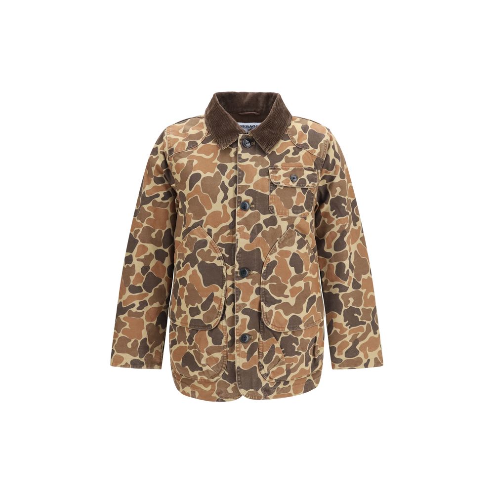 Sebago Brown Cotton Full-Length Jacket