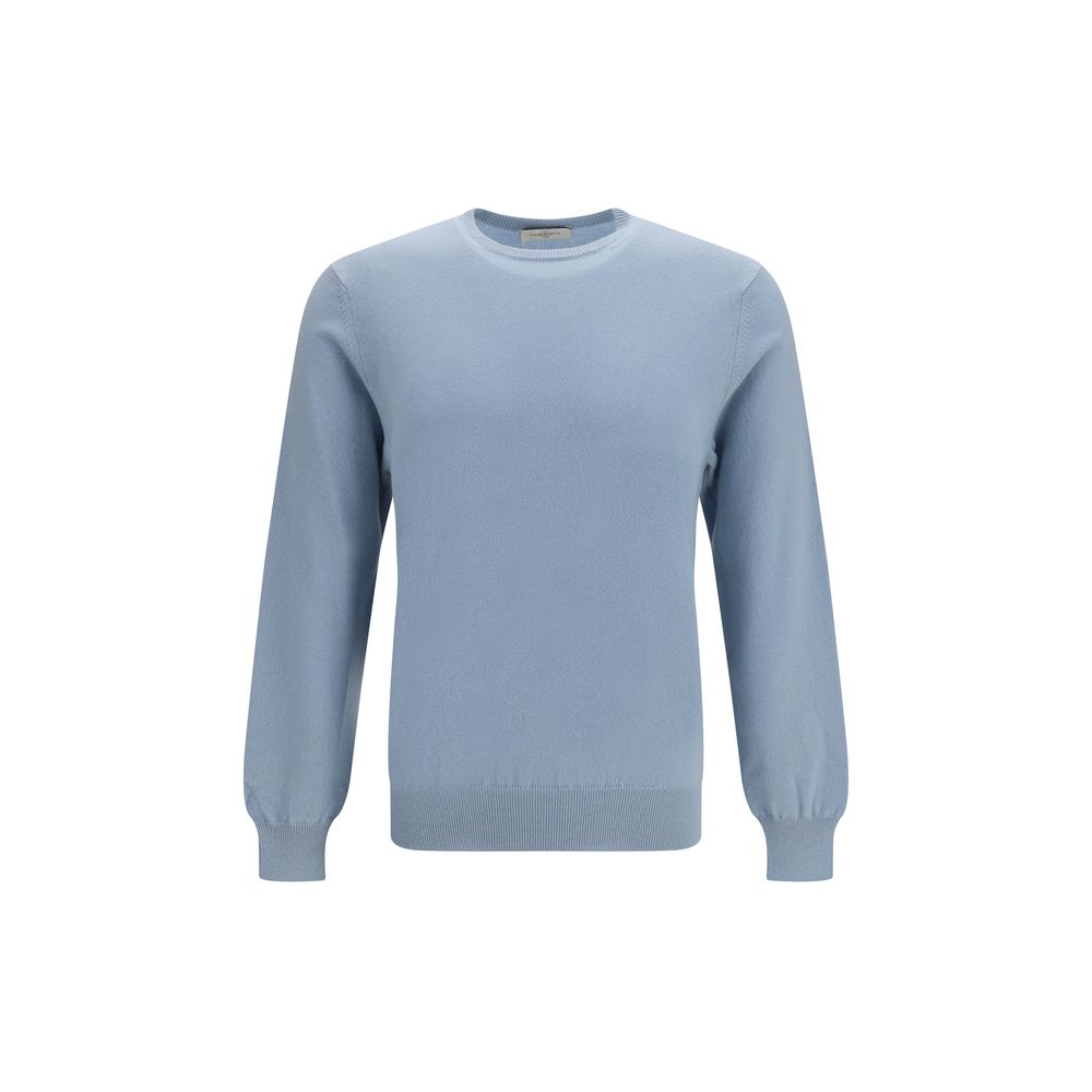 Piacenza Cashmere Blue Cashmere Sweater