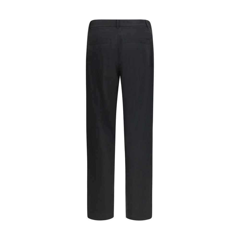 LAMINAR Black Polyester Pants