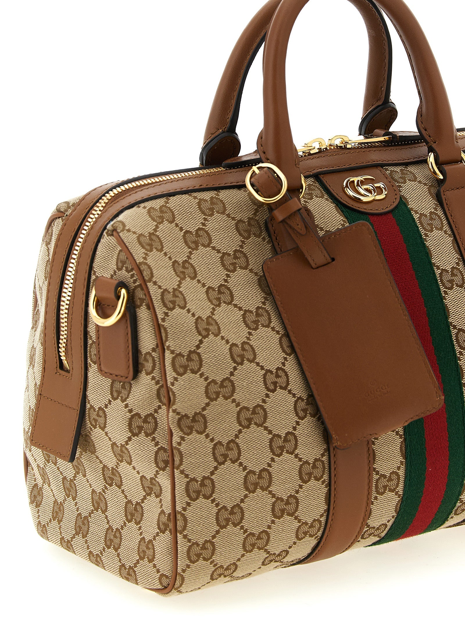 Gucci Beige Polyester Handbag