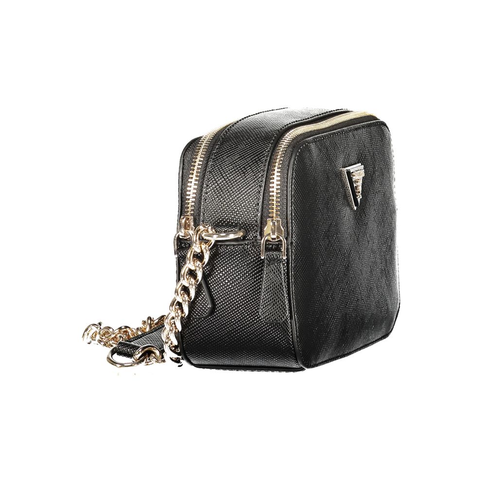 Guess Jeans Black Polyurethane Women's Handbag