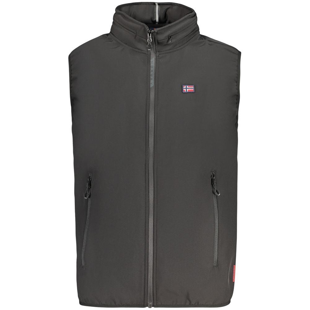 Norway 1963 Black Polyester Mens Vest