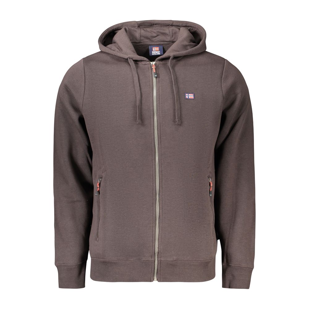 Norway 1963 Brown Cotton Men's Sweatshirt