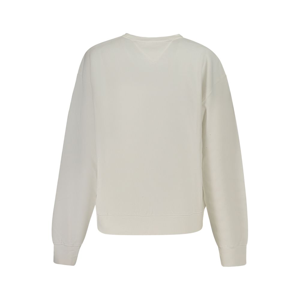 Tommy Hilfiger White Cotton Women Sweatshirt