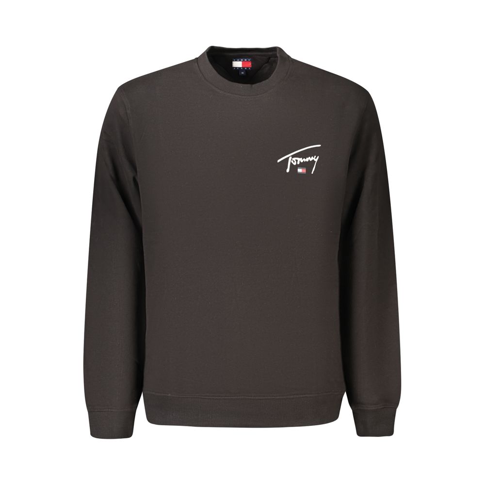 Tommy Hilfiger Black Cotton Men's Sweatshirt