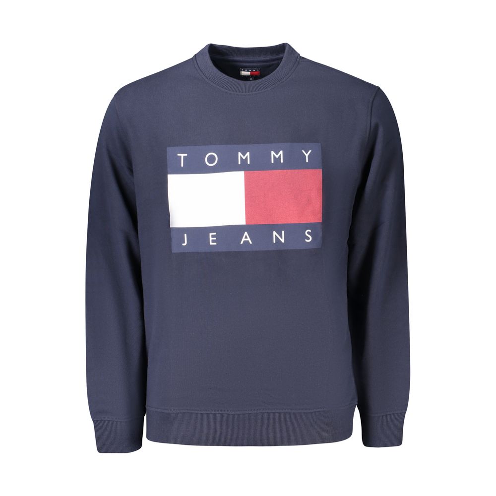 Tommy Hilfiger Blu Cotton Men's Sweatshirt