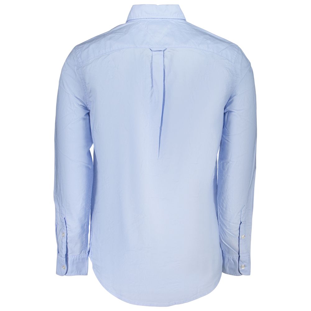 Tommy Hilfiger Azzurro Cotton Men's Shirt