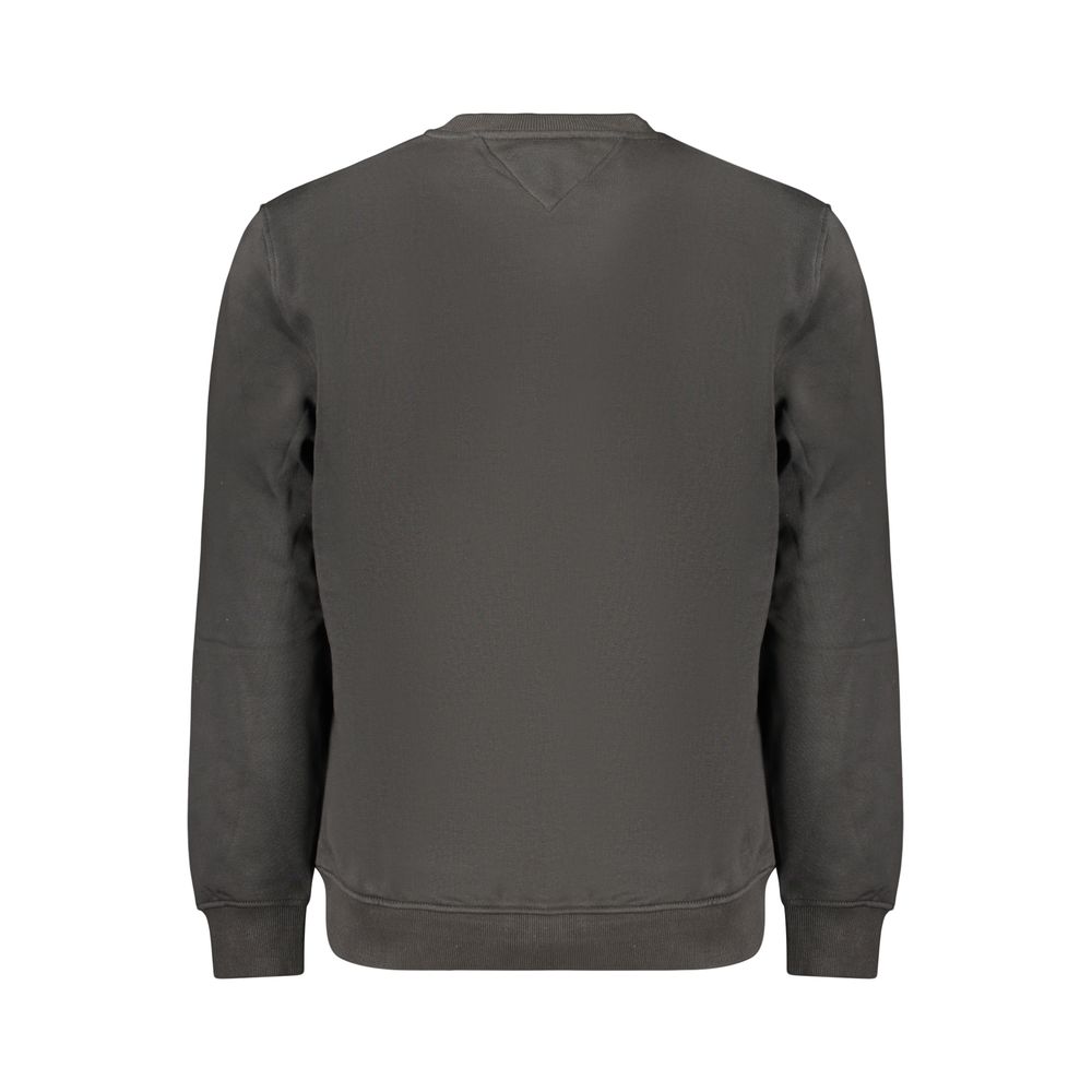 Tommy Hilfiger Black Cotton Men Sweatshirt