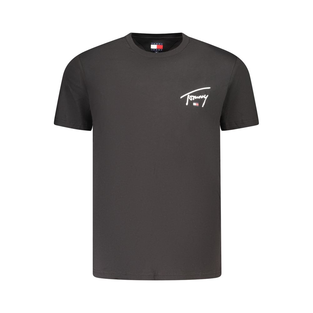 Tommy Hilfiger Black Cotton T-Shirt