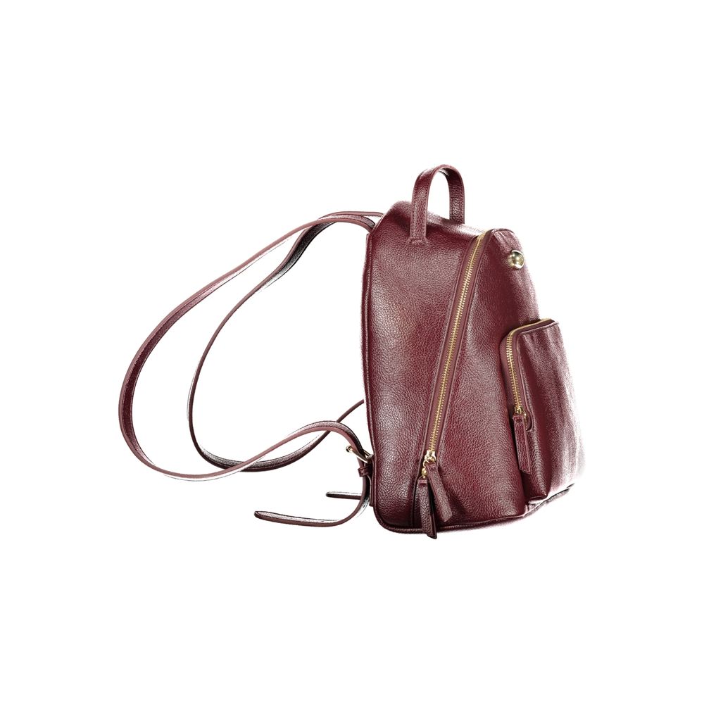 Twinset Red Polyethylene Backpack