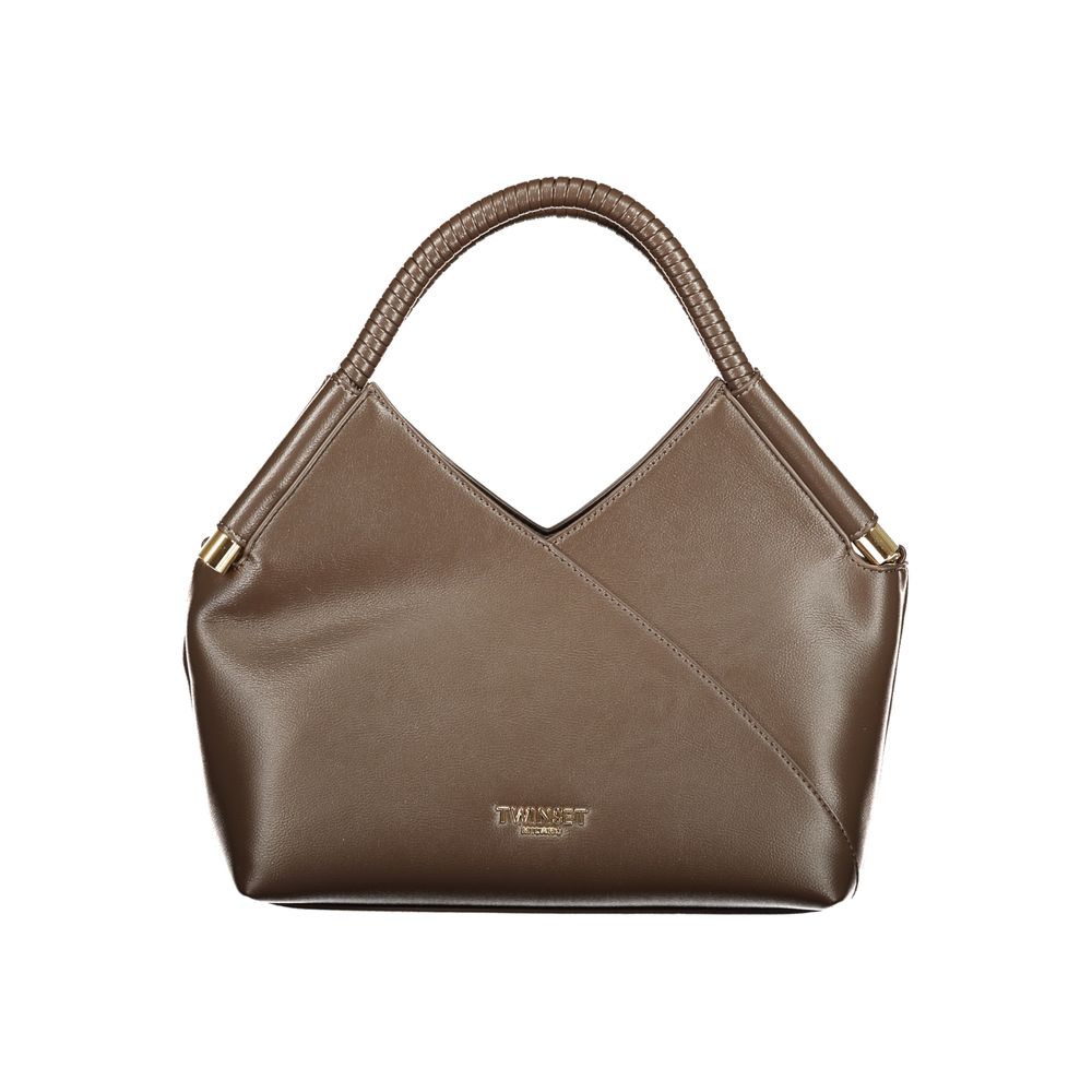 Twinset Brown Polyethylene Handbag