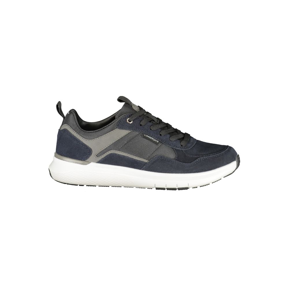 Lumberjack Blue Polyester Athletic Sneakers