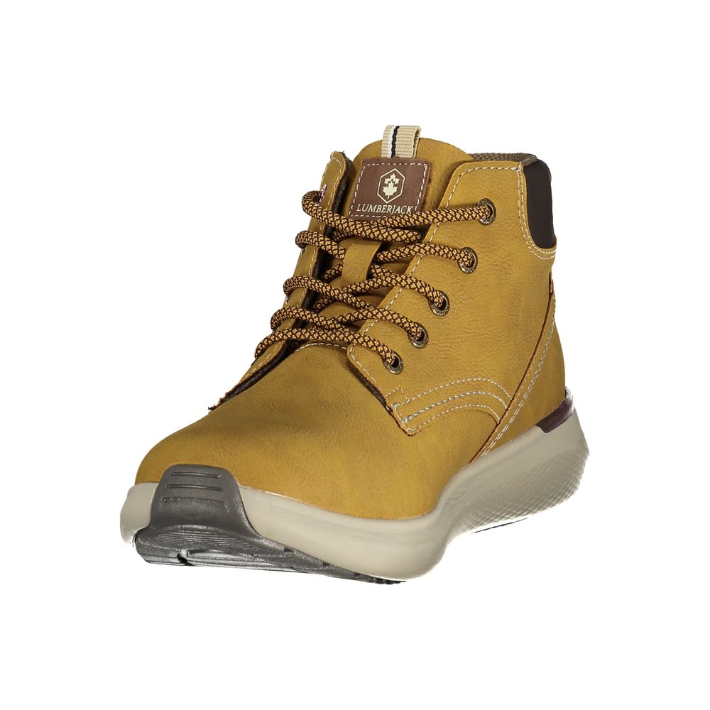 Lumberjack Yellow Polyester Ankle Boots